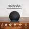 Echo Dot (Newest gen) | Big vibrant sound Wi-Fi and Bluetooth smart speaker with Alexa | Charcoal