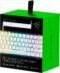 Razer PBT Keycap Upgrade Set with Coiled Cable - Backlight Compatible (Superior PBT Shine Resistant Material, Doubleshot Molding with Ultra Thin Font, Coiled Cable) Mercury| US Layout