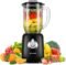SHARDOR Blender with 700W,Powerful Blender Smoothie Maker with 6 Sharp Stainless Steel Blades,Glass Jug,2 Speed and Pulse Ice Crushing For Milkshake,Juice,Baby Food and Vegetable Drinks,1L Capacity