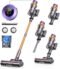 SunSare Cordless Vacuum Cleaner, 550W/45Kpa, Max 60 Mins Runtime, Wall-mounted Charging, Self-Standing, vacuum cleaner with Touch Screen, stick vacuum for Home, 2024 Latest Motor, X7A
